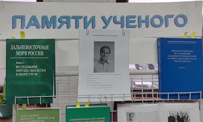 Памяти ученого В. П. Челомина (1950-2026), д.б.н.