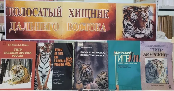 Выставка ко Дню Тигра в ФНЦБ ДВО РАН2