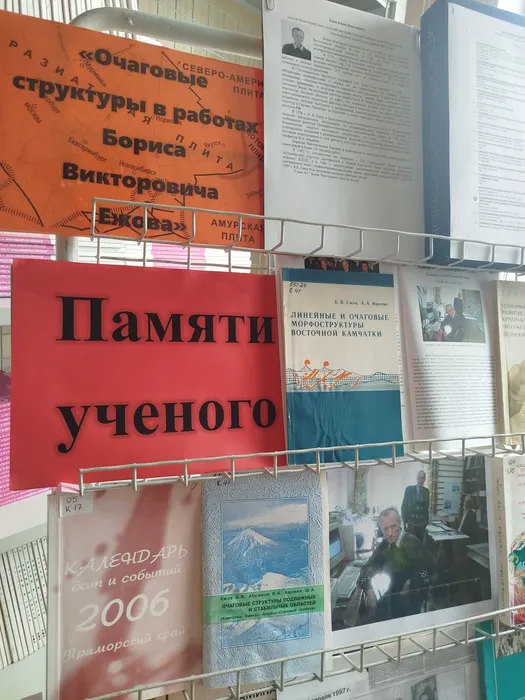 Выставка «Очаговые структуры в работах Б. В. Ежова» в ТИГ ДВО РАН